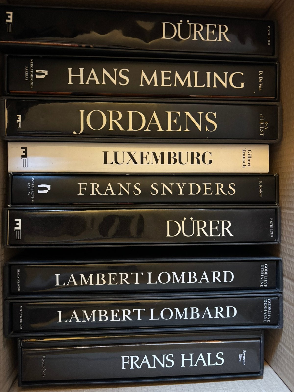 Collectie kunstboeken, Ophalen, Gelezen