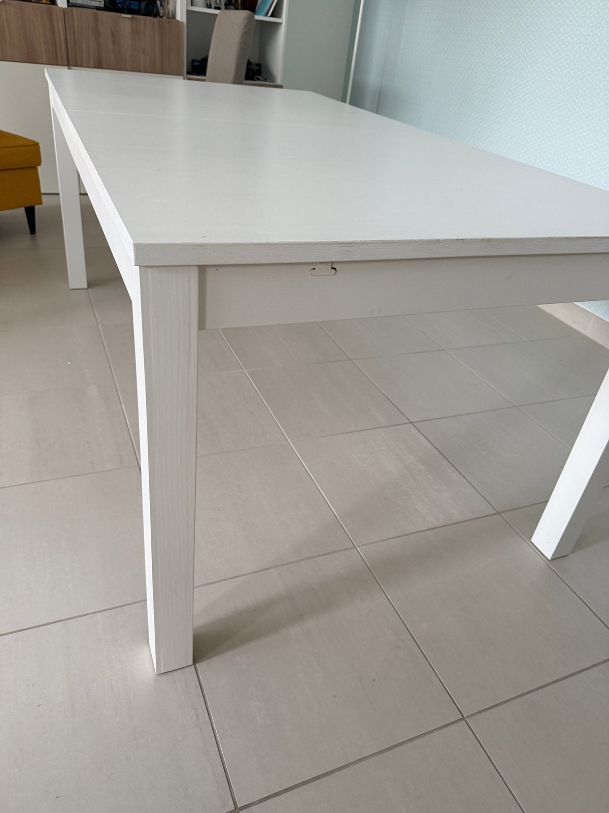 Table salle à manger extensible, Maison & Meubles, Comme neuf, Enlèvement, 50 à 100 cm, Rectangulaire