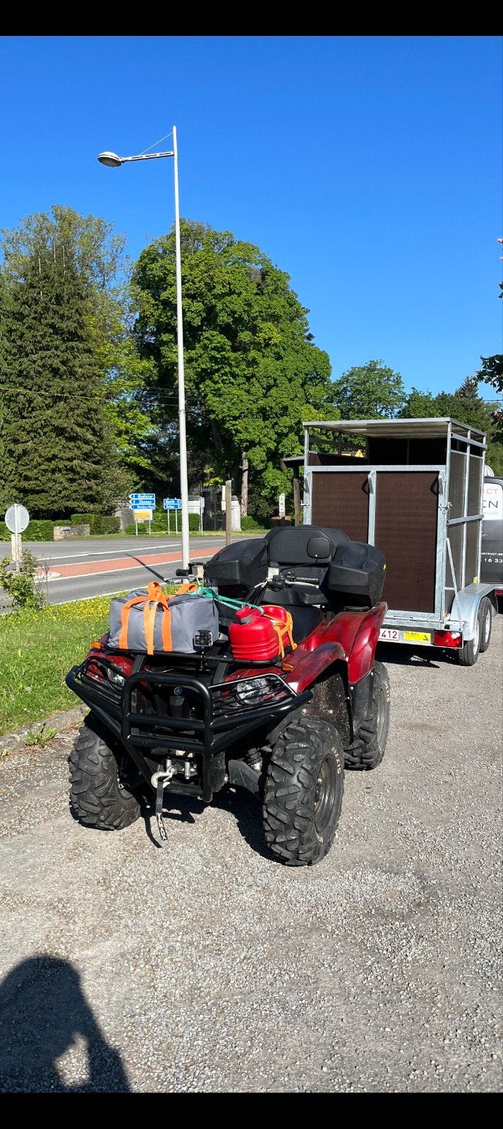 Yamaha grizzly 700cc, Motoren