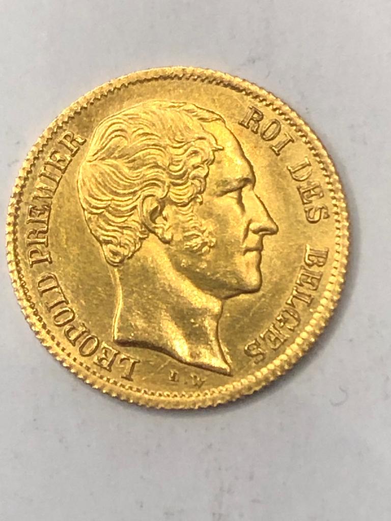 Munt goud België 10 FR Leopold I  1850 kwaliteit zeldzaam !!, Ophalen, Goud, Losse munt, Goud