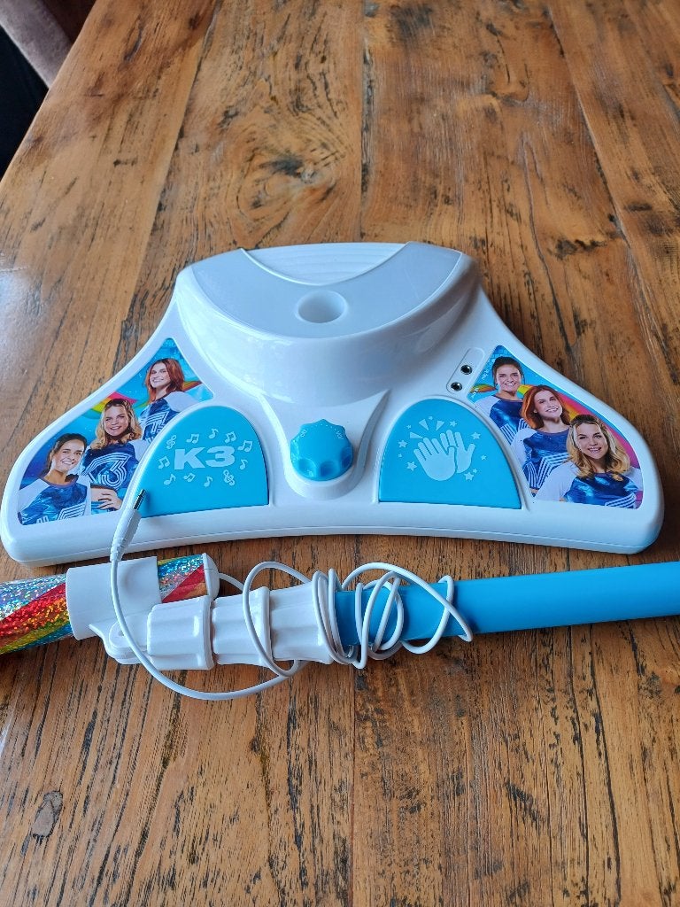 K3 microfoon, Ophalen of Verzenden, Gebruikt, Jongen of Meisje