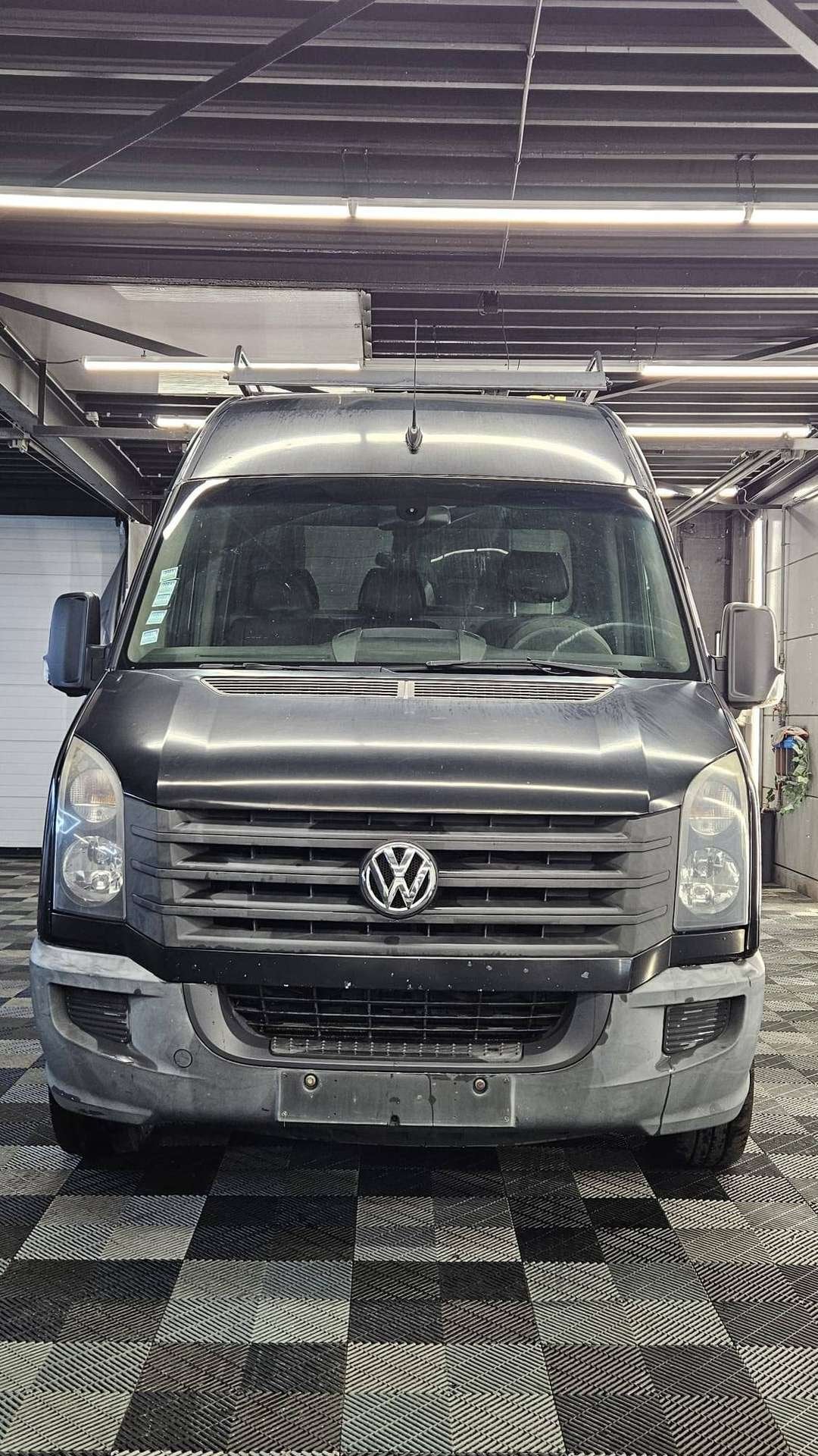 Volkswagen Crafter 2.0d bj2013 eur5 207146km, Auto's, Gebruikt, Overige modellen, 4 cilinders, Zwart
