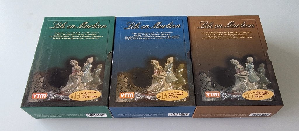 DVD boxen Lili en Marleen : jaargang 6, 7, 8, Enlèvement ou Envoi