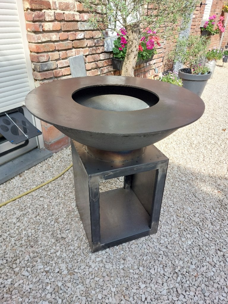 Plancha (m) diamètre 100 cm 10 mm en acier corten, Jardin & Terrasse, Enlèvement, Neuf, La Ch@tElle