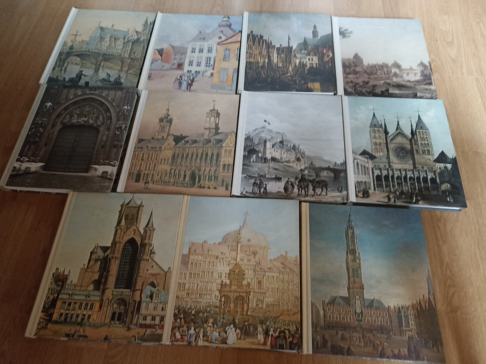 Steden van België, Ophalen