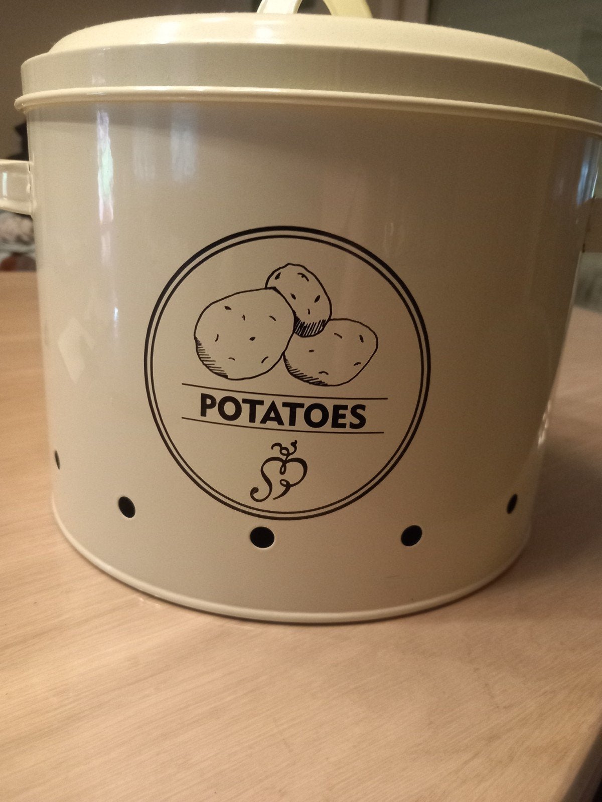Aardappel voorraadpot, Ophalen