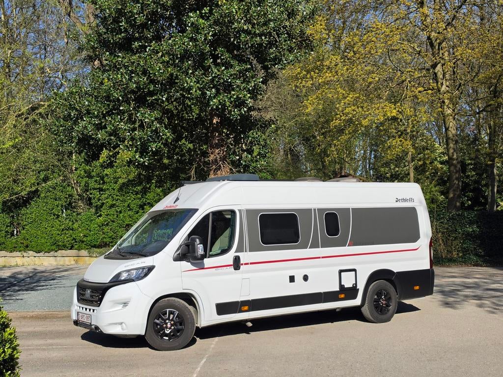 2023 Fiat Dethleffs Globetrail 640, in ware topconditie, Caravans en Kamperen, Buscamper of Camperbus, Fiat, Tot en met 2, Particulier