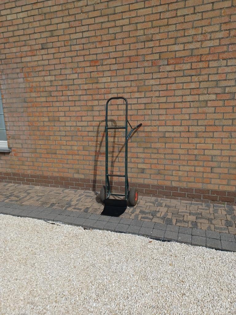 Steekwagen opblaasbare banden 300kg vervoeren opstand 1.50H, Ophalen, Steekwagen