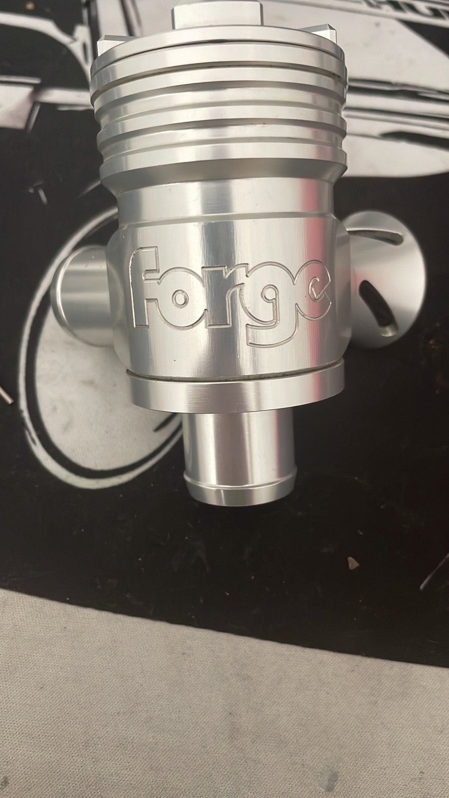 Forge aluminium blow-off valve / dump valve – nieuwstaat, Enlèvement, Comme neuf