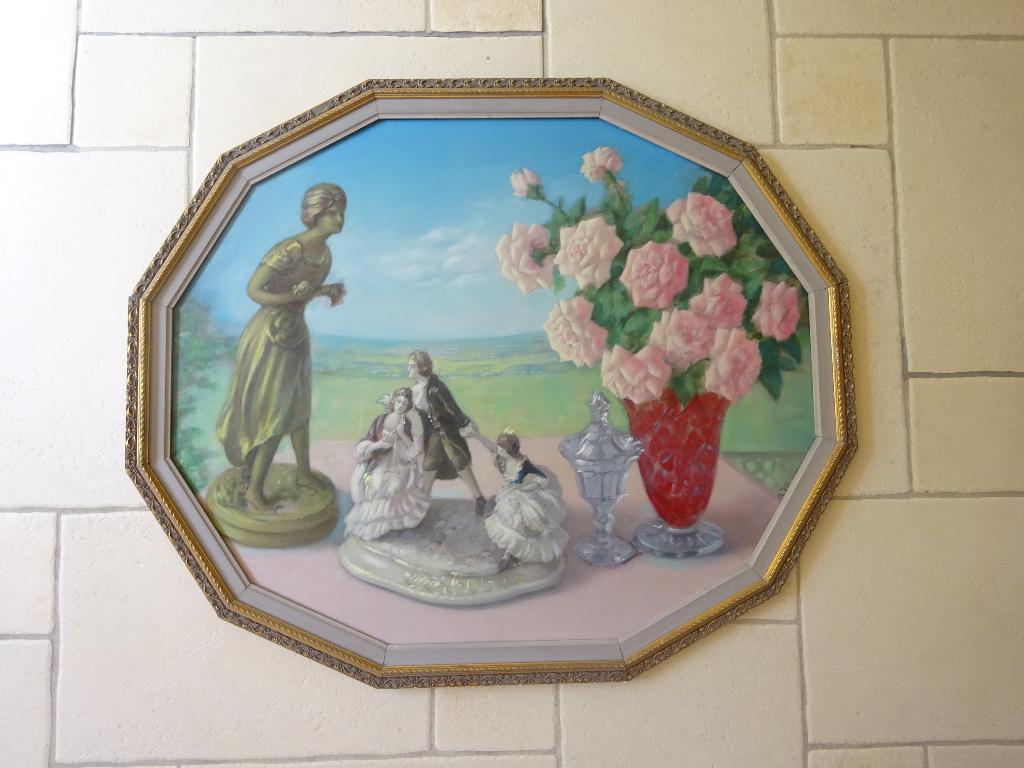 André Tahon, 1907-1985, Stilleven, Paneel, 81 x 67 cm, Antiek en Kunst, Ophalen