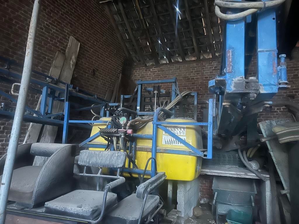 Delvan veldspuit te koop, Ophalen