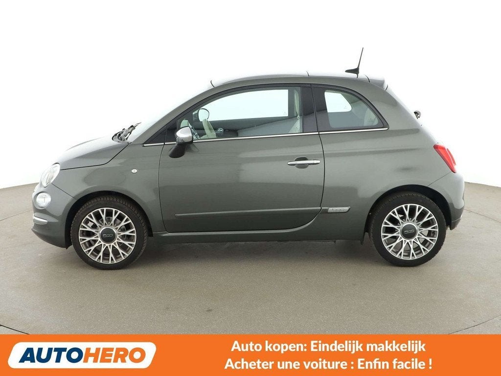 Fiat 500 1.2 Lounge (année de construction 2019), Autos, Fiat, 1242 cm³, Argent ou Gris, Euro 6, 69 ch