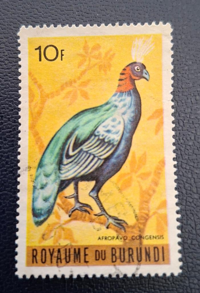 Postzegel Burundi OBP 133 = Y&T 133, Postzegels en Munten, Ophalen of Verzenden, Gestempeld