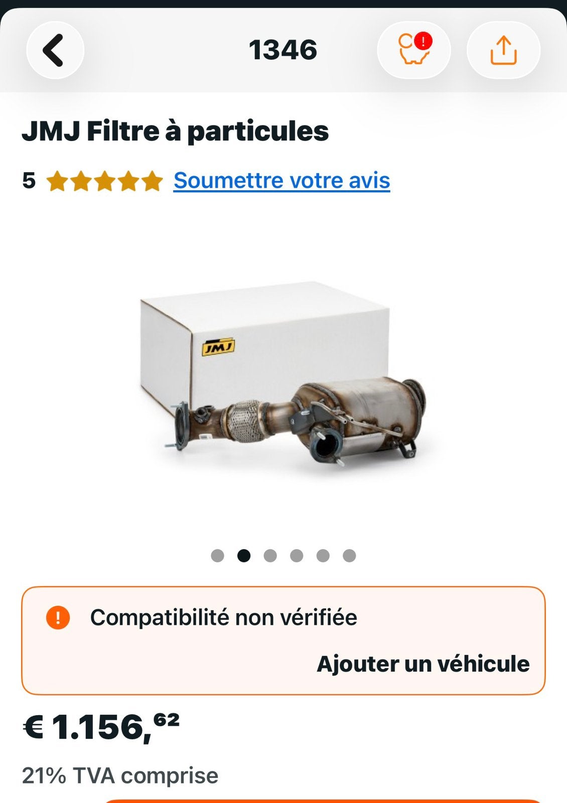Filtre à particules bmw serie3 et grand tourismo, Autos : Pièces & Accessoires, Enlèvement, BMW