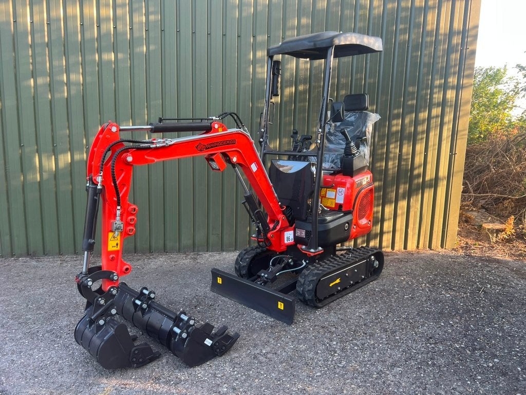 Rhinoceros XN12-9 minigraver NIEUW Kubota 3-cil 1200kg Servo, Zakelijke goederen, Ophalen of Verzenden, Graafmachine