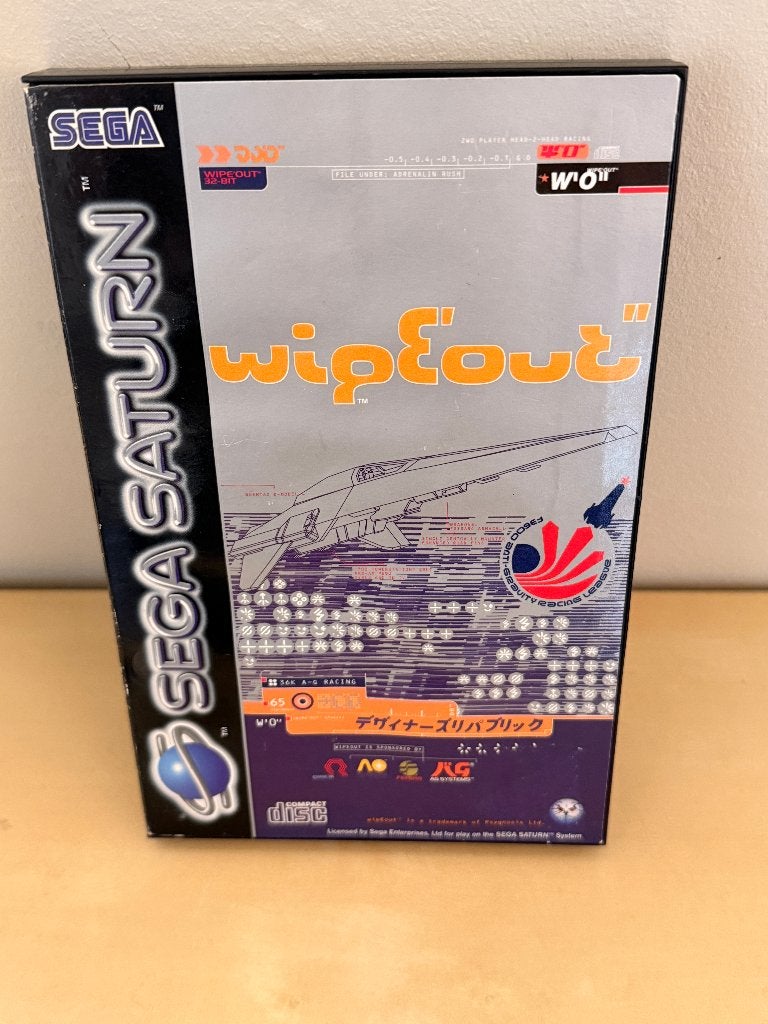Wipeout - Sega Saturn, Games en Spelcomputers, Games | Sega, Ophalen of Verzenden, Gebruikt
