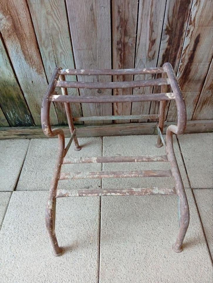 Antiek ijzer trapje, Antiek en Kunst, Antiek | Gereedschap en Instrumenten, Ophalen