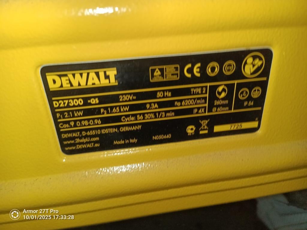 DeWalt combine d27300 van dikte en schaaf., Ophalen