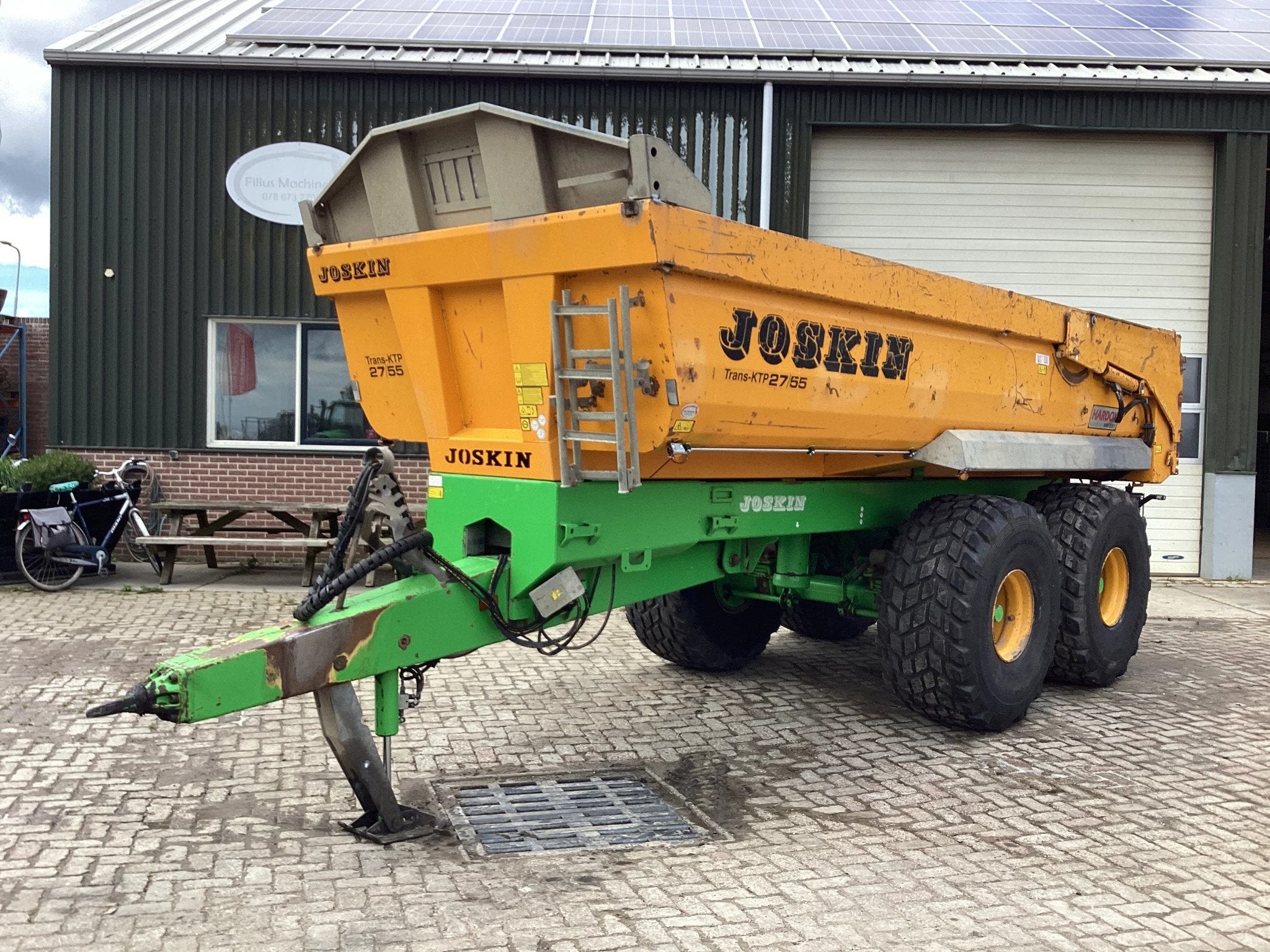 Joskin 27-65H Gronddumper (année de construction 2008), Articles professionnels, Agriculture | Outils, Autre, Autres types