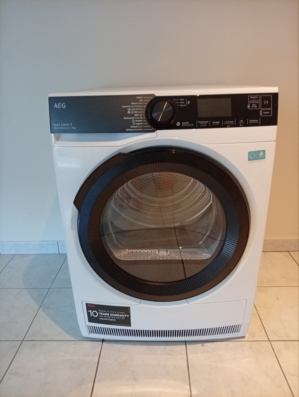 AEG TR86CBC87 AbsoluteCare droogkast, Elektronische apparatuur, Droogkasten, Ophalen