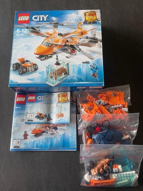 LEGO City Arctic Poolluchttransport - 60193, Ophalen, Gebruikt, Complete set, Lego