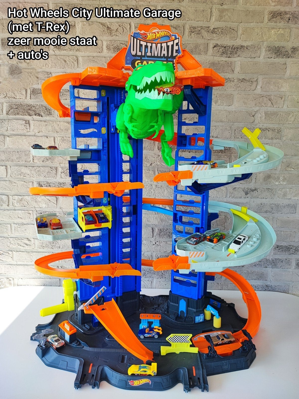 Hotweels ultimate garage, Ophalen