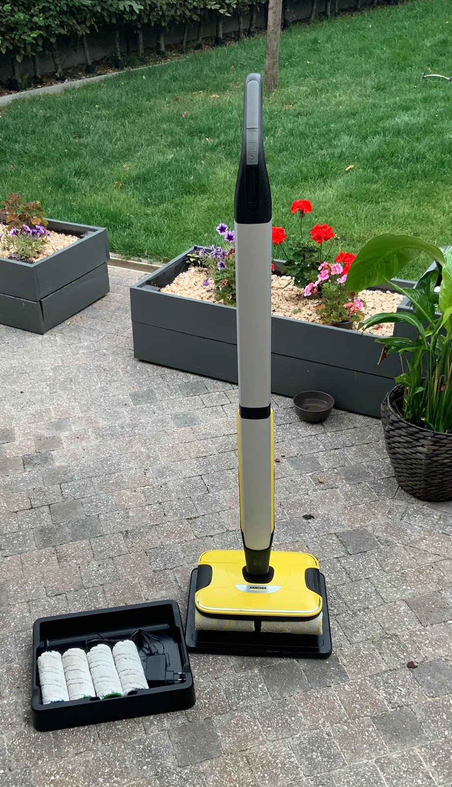 À vendre : Nettoyeur de sol sans fil Kärcher FC 7, Enlèvement ou Envoi, Mop ou Serpillière