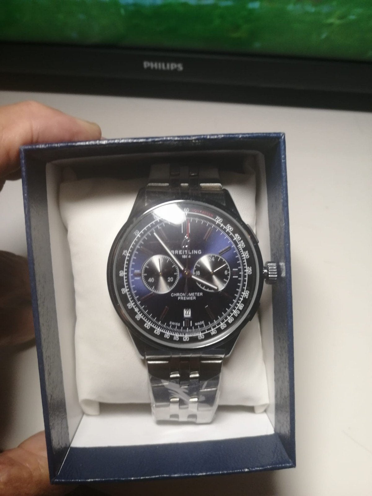 Breitling Navitimer 1884Chronographe de travail, Enlèvement ou Envoi, Breitling, Acier, Acier