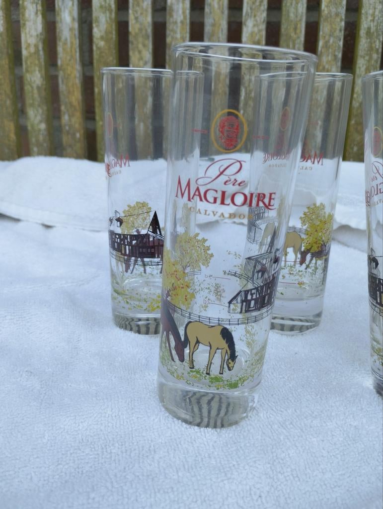 Père Magloire glazen te koop, Ophalen of Verzenden, Zo goed als nieuw, Overige typen