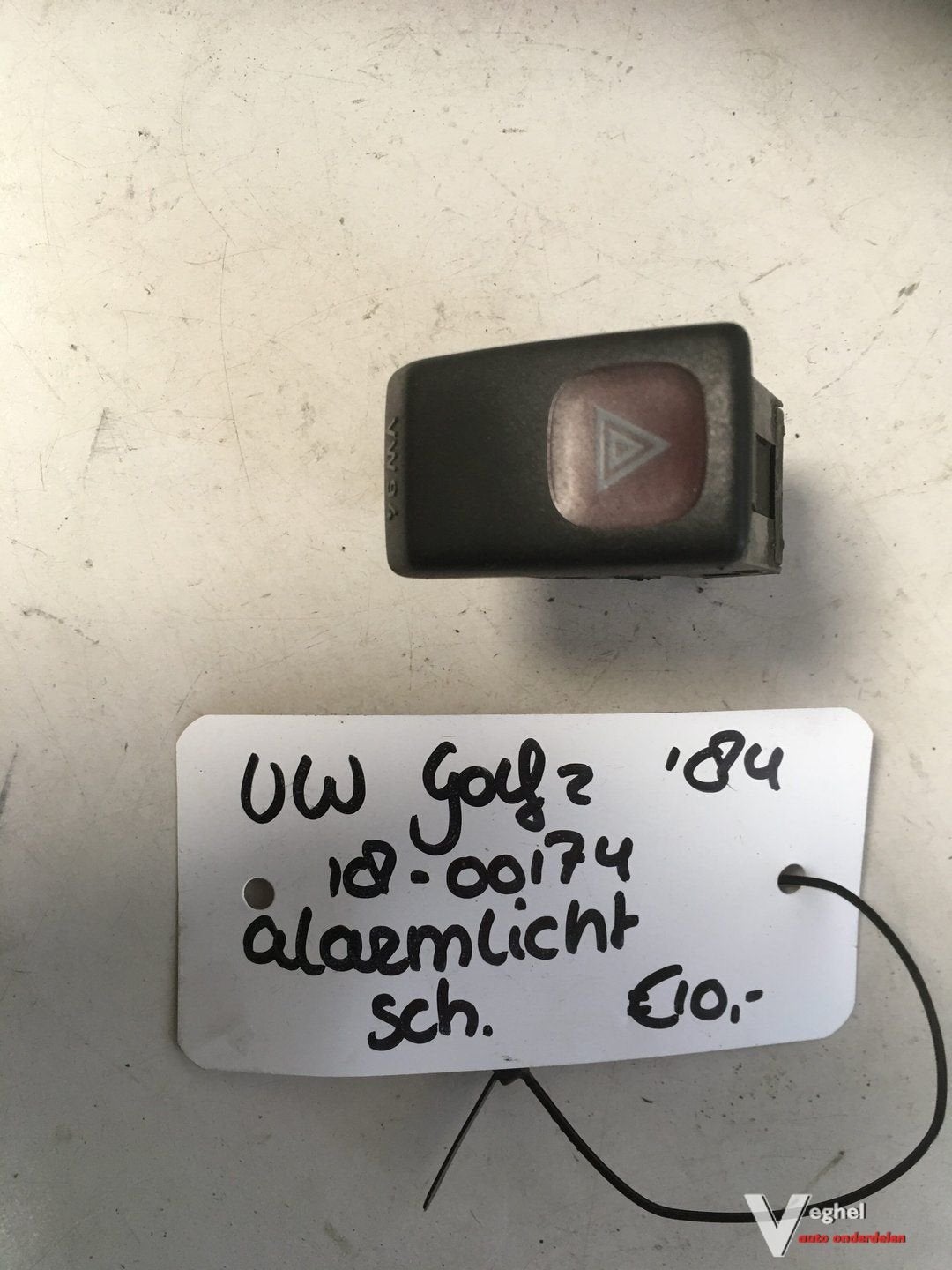Vw Golf 2 1984 Alarmlichtschakelaar, Gebruikt, -, -, Ophalen of Verzenden
