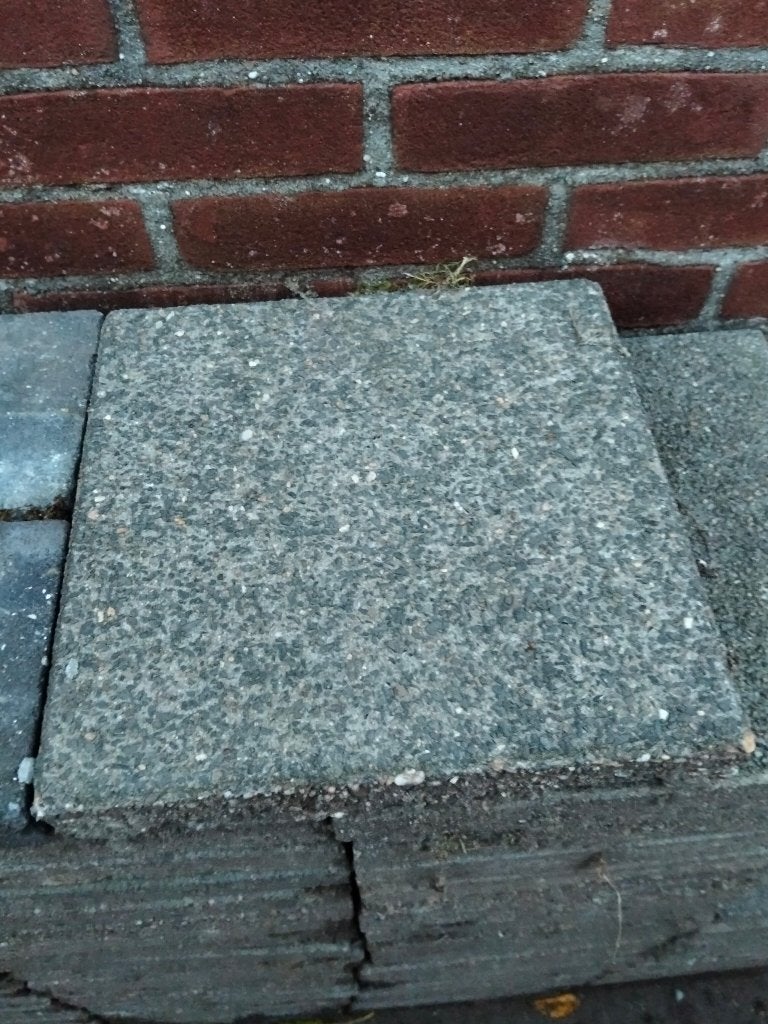 Stoeptegels, Tuin en Terras, Ophalen, Gebruikt, Beton, Terrastegels