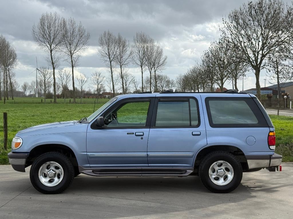 1997 Ford Explorer SUV XLT 4X4 4.0 V6 LPG Lichte Vracht, Automaat, Beige, Blauw, Explorer