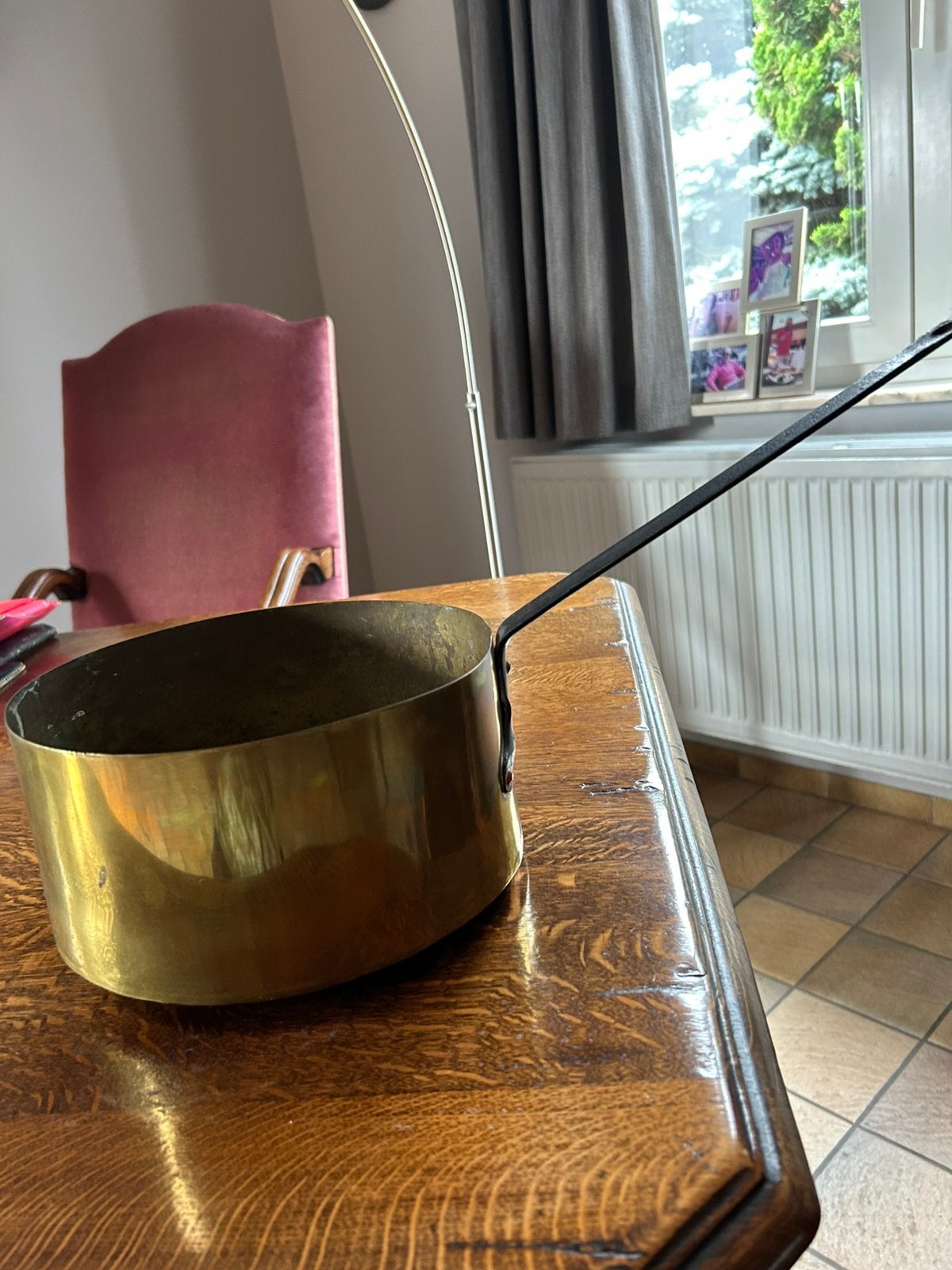 Poêlon en cuivre, Enlèvement, Cuivre