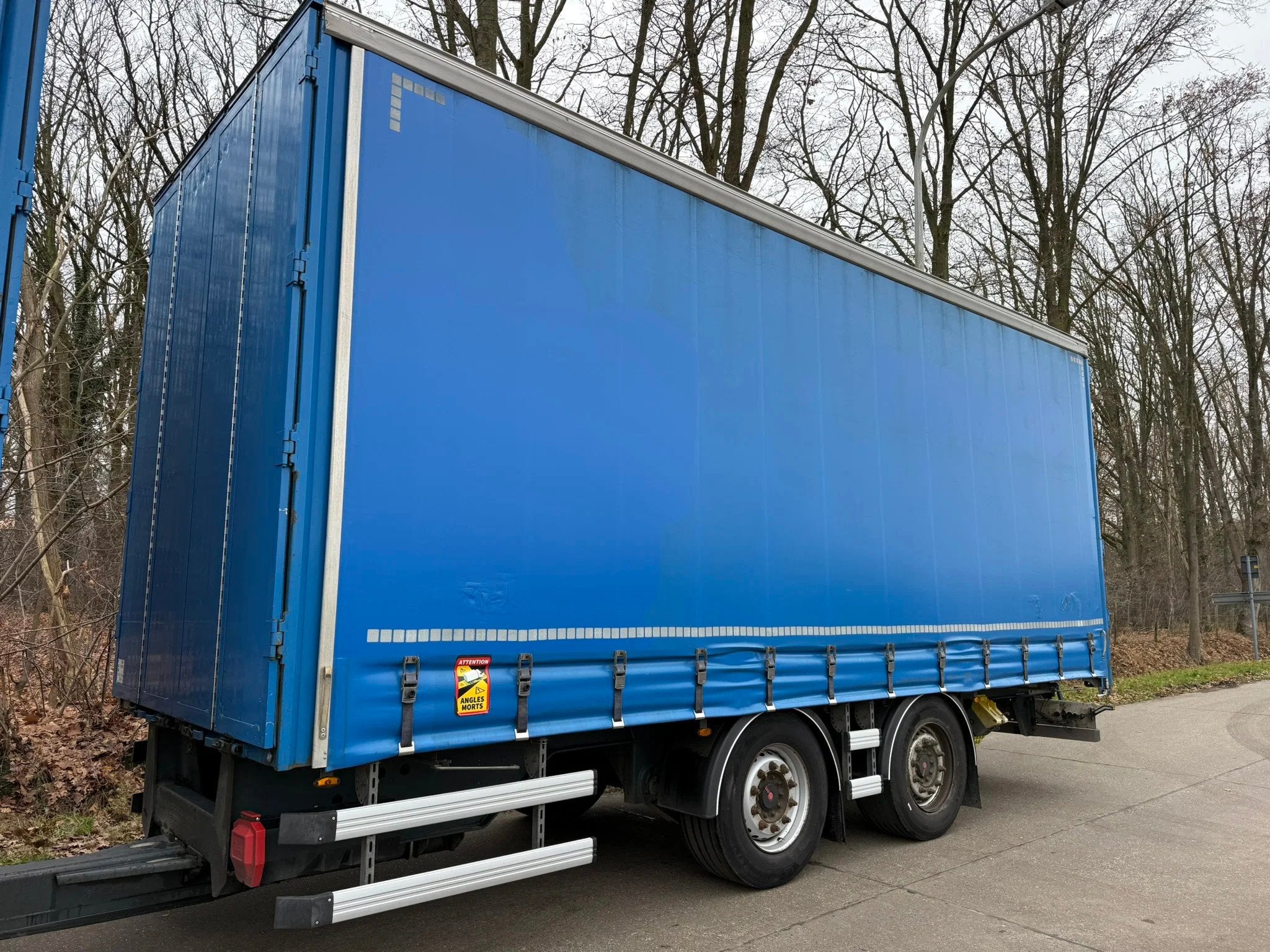 Fruehauf Tandem trailer, Autos, Camions, Entreprise, Achat, Remorques et Semi-remorques, Autres carburants, TVA déductible