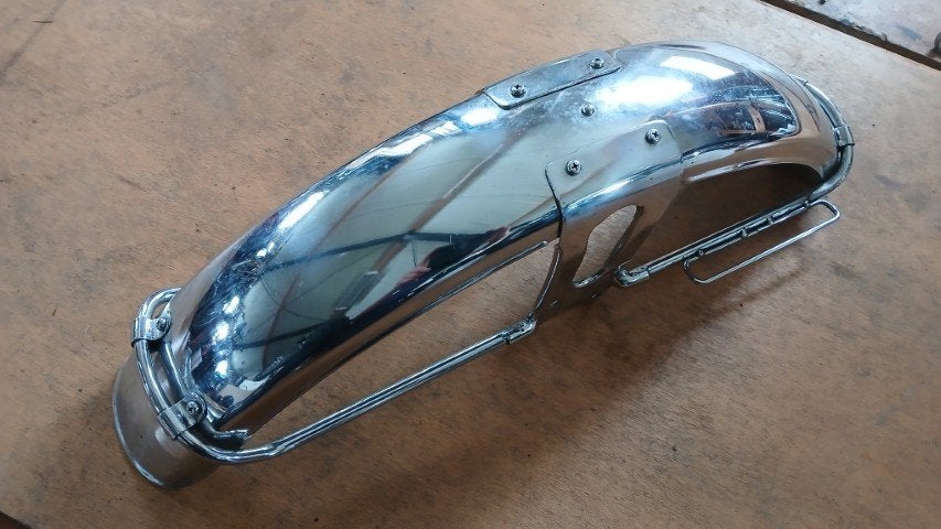 Voor spatbord mudguard Suzuki TS250, Motos, Enlèvement ou Envoi, Utilisé