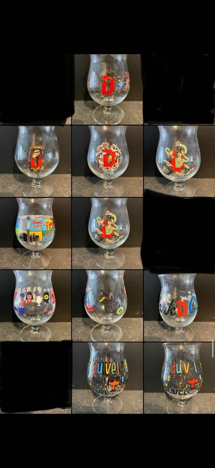 Lunettes Duvel, Enlèvement ou Envoi, Utilisé, Verre à bière
