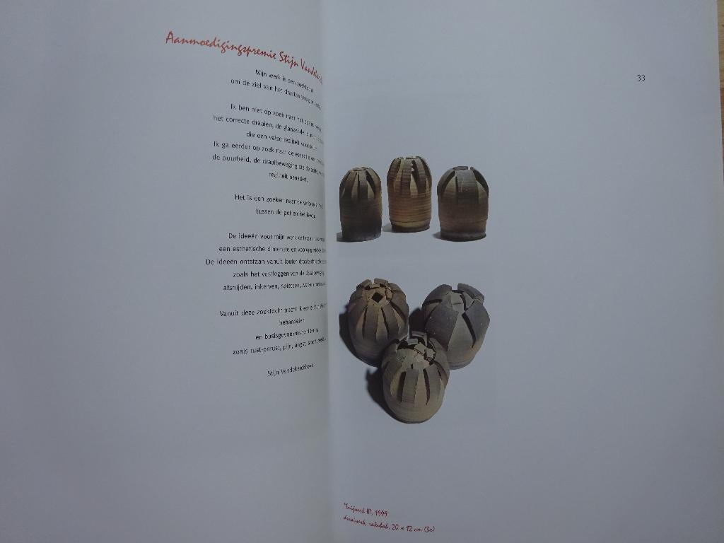Keramiek West-Vlaanderen 2000, Boeken, Ophalen of Verzenden, Zo goed als nieuw, Grafische vormgeving