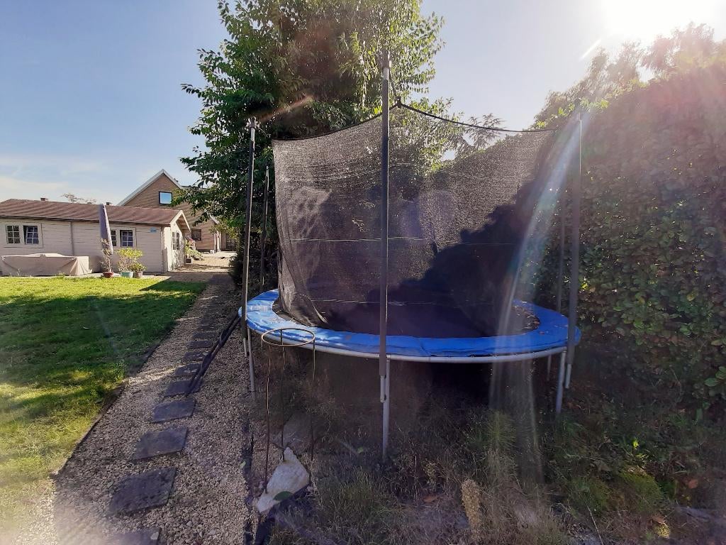 trampoline, Ophalen, Gebruikt