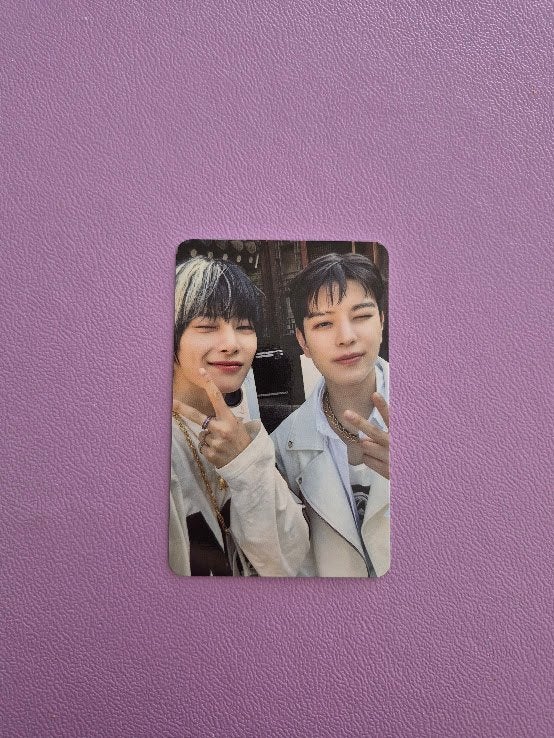 Stray kids IN & Seungmin hop hiptape unit photocard kpop, Ophalen of Verzenden, Zo goed als nieuw, Foto of Kaart