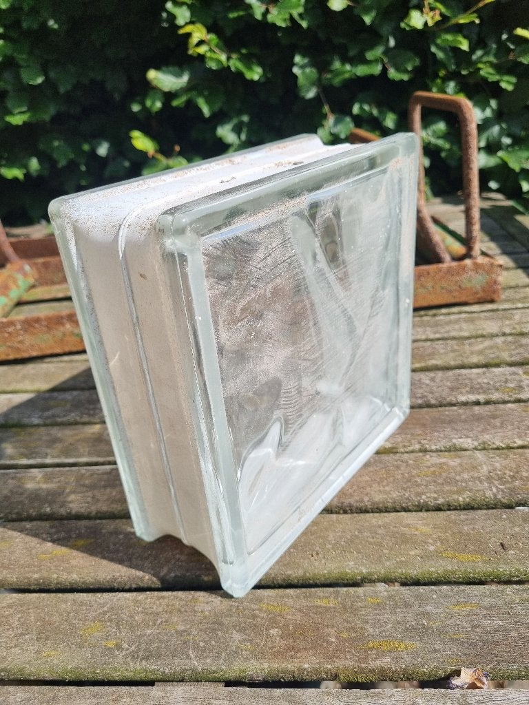 glasblok, Ophalen, Nieuw