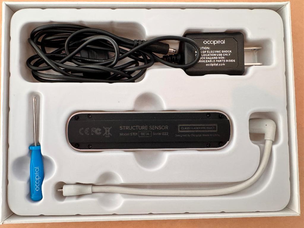 Occipital Structure Sensor ST01 BETA 3D scanner., Enlèvement ou Envoi, Neuf, Scanner mobile, MacOS