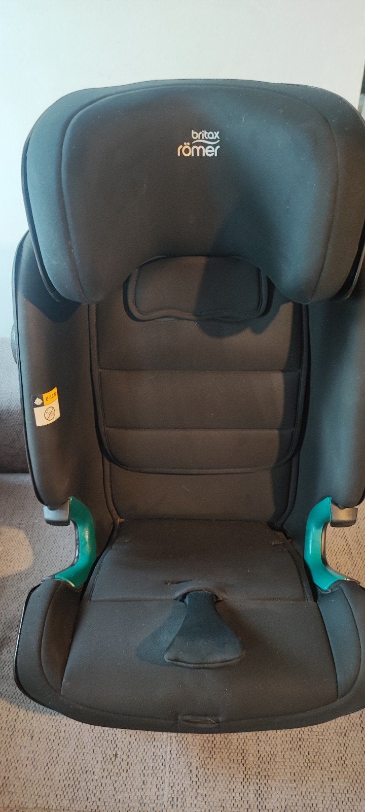 Britax Römer ADVANSAFIX i-SIZE +ISOFIX +xp-pad, Romer, Dossier amovible, Comme neuf, 9 à 36 kg