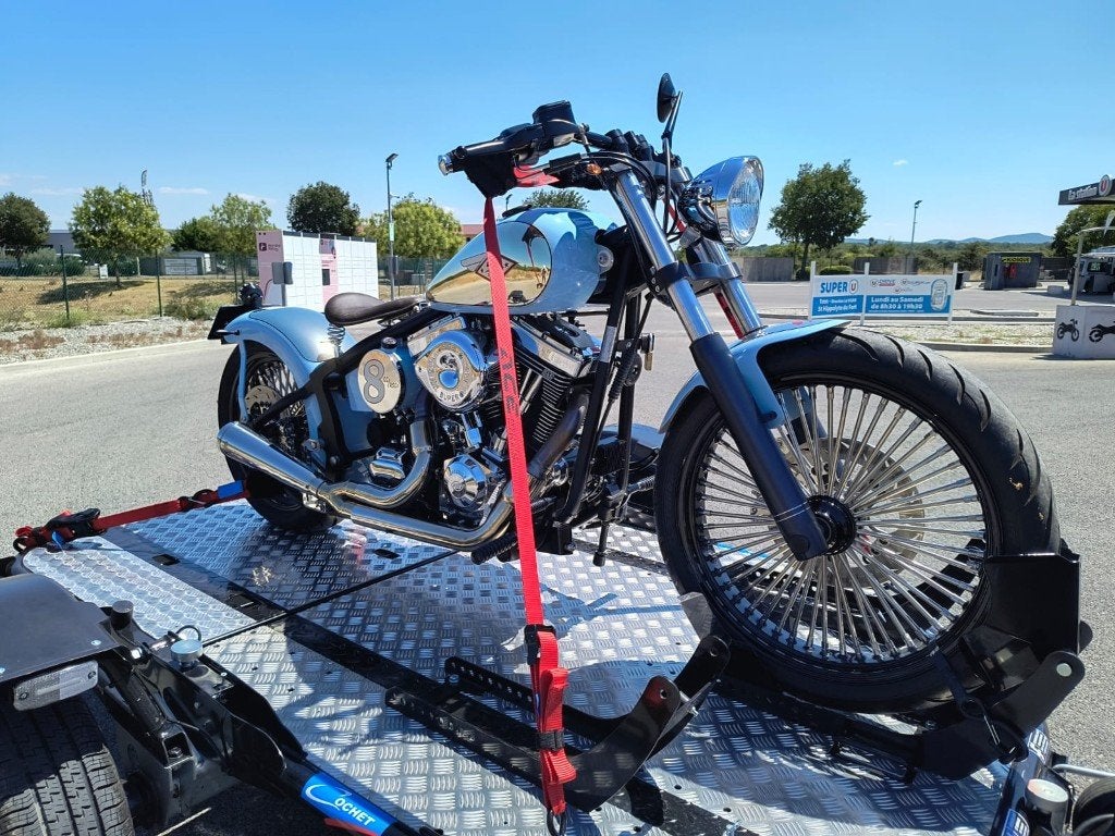 Transport & Depannage moto's-scooters-bromfietsen-qauds enz., Ophalen