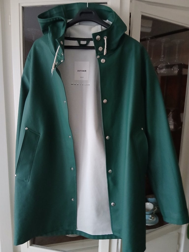 Stutterheim regenjas, Stutterheim, Ophalen of Verzenden, Zo goed als nieuw, Groen