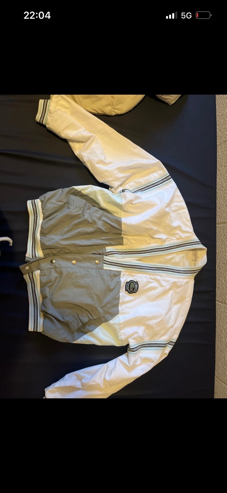 Veste lacoste club vintage 1980/1990, Enlèvement ou Envoi, Utilisé