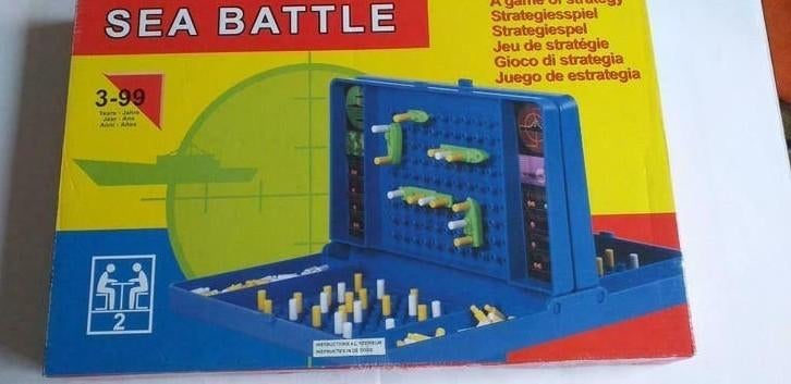 Strategiespel voor zeeslagen, Een of twee spelers, Ophalen of Verzenden, Nieuw, Reisspel