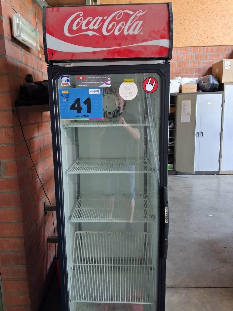 koelkast cola, Elektronische apparatuur, Koelkasten en IJskasten, Ophalen, Gebruikt, Zonder vriesvak
