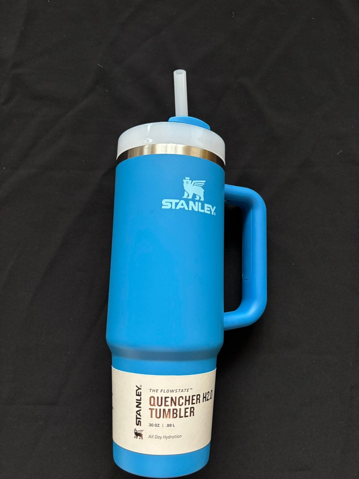 Stanley beker cup drinkfles fles 880ml 30oz azure blauw, Ophalen of Verzenden