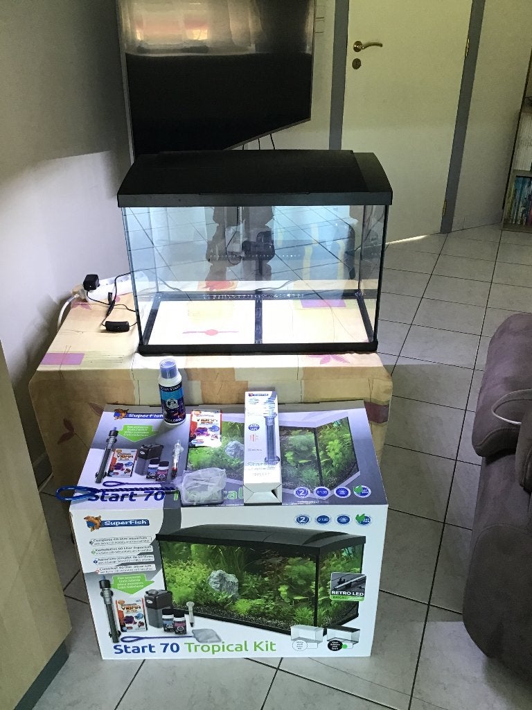 Super Fish start 70 tropical kit aquarium ., Enlèvement, Filter, Superfish