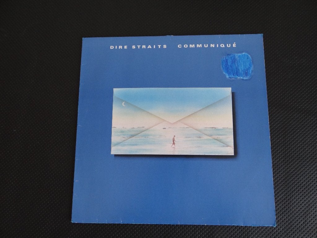 LP DIRE STRAITS:"Communiqué", Pressage original, Enlèvement ou Envoi, Utilisé, Rock classique